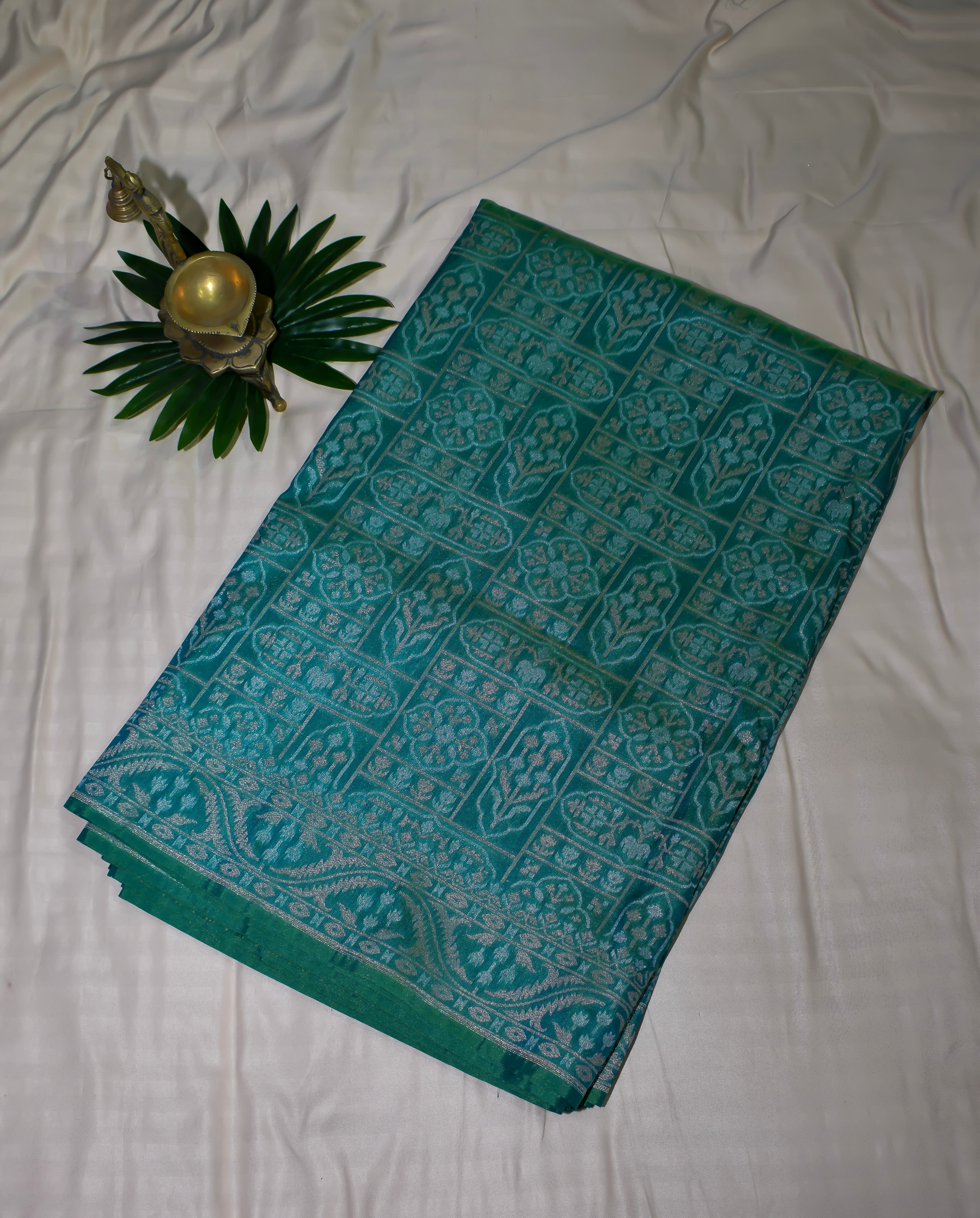 Pure Jamdani Silk Saree